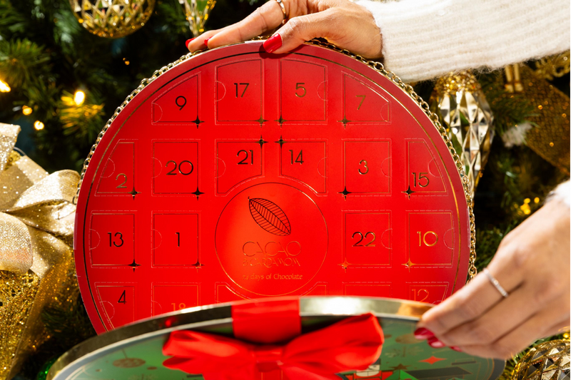 Christmas chocolate advent calendar