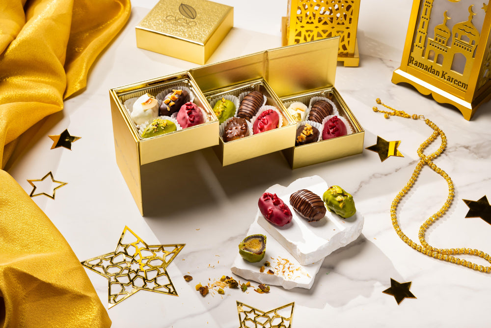 Chocolate Covered Date Gift box for Ramadan Eid