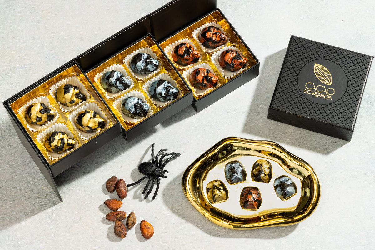 Eerie Halloween Caramels