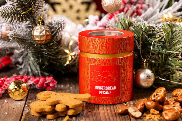 Gingerbread Spiced Pecans