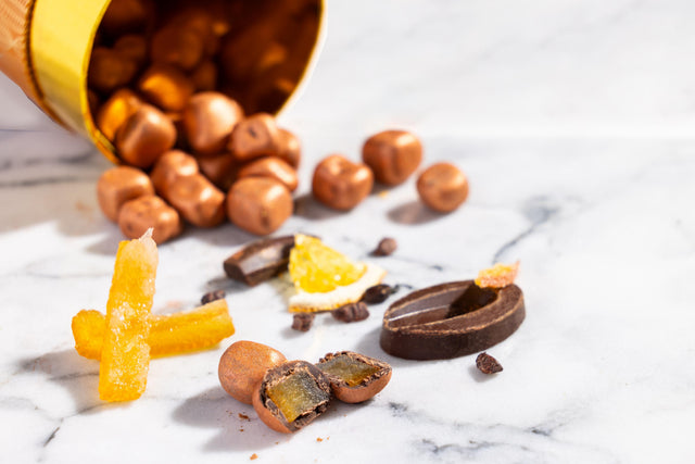 Dark Chocolate Candied Orangettes