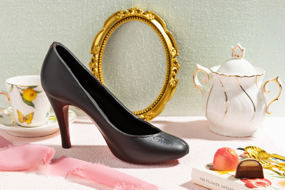 Edible Chocolate Heels Black
