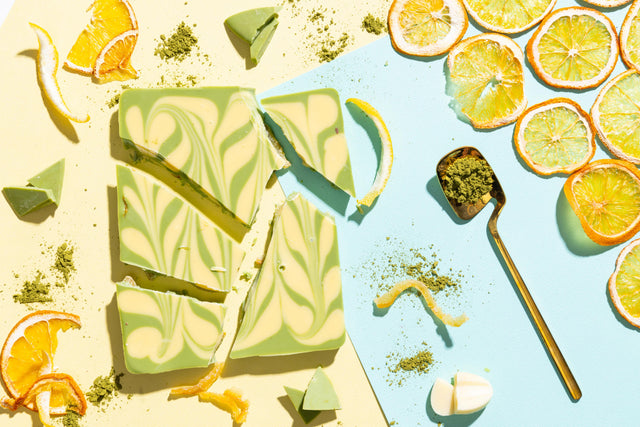 Yuzu Matcha Slab