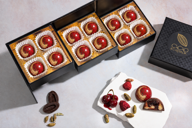 Cherry Cordials, 12 piece box